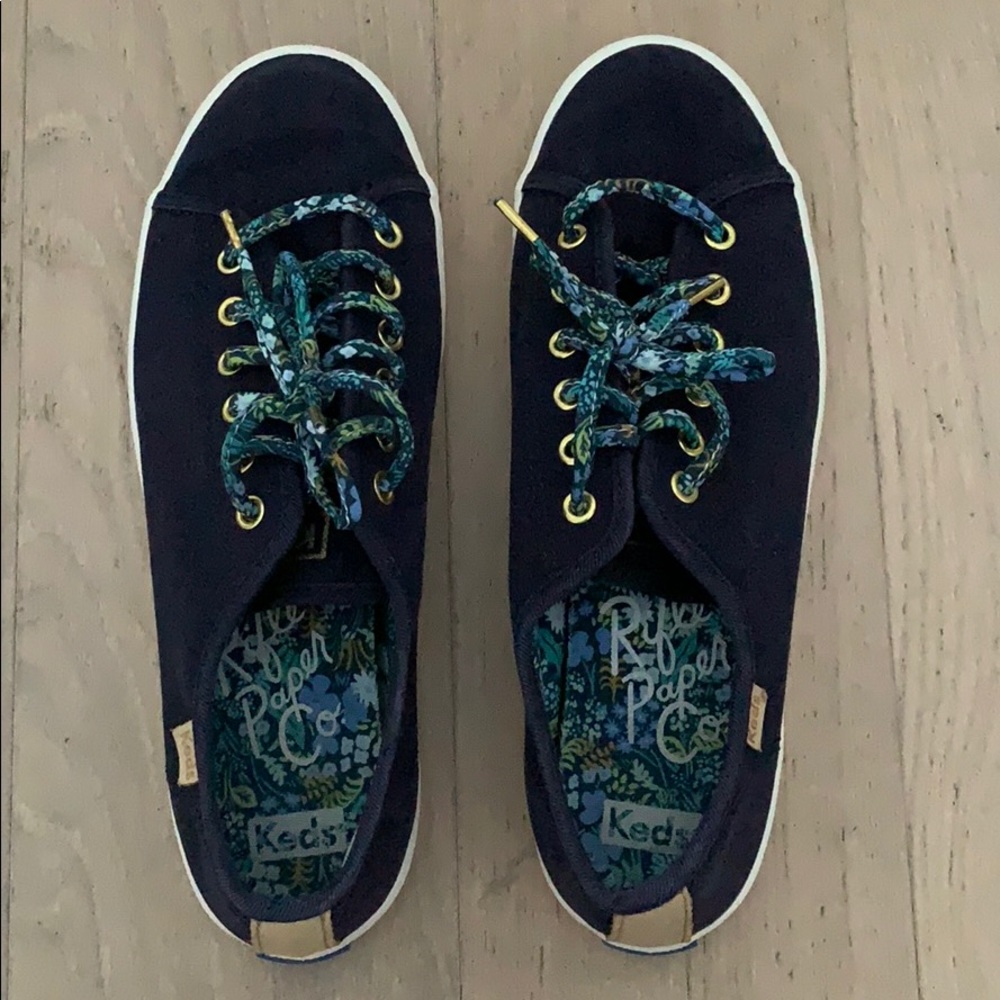 Keds blue sneakers (looking brand new!)